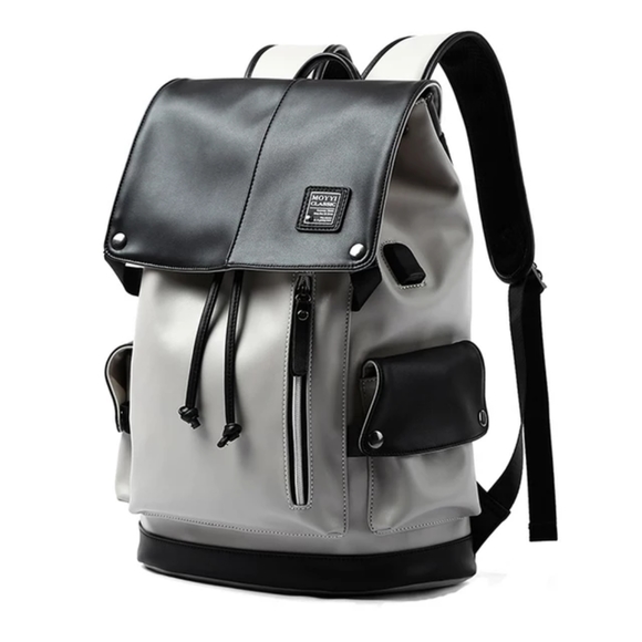 Backpack pu leather/high quality/ waterproof / durable/ - Picture 6 of 8